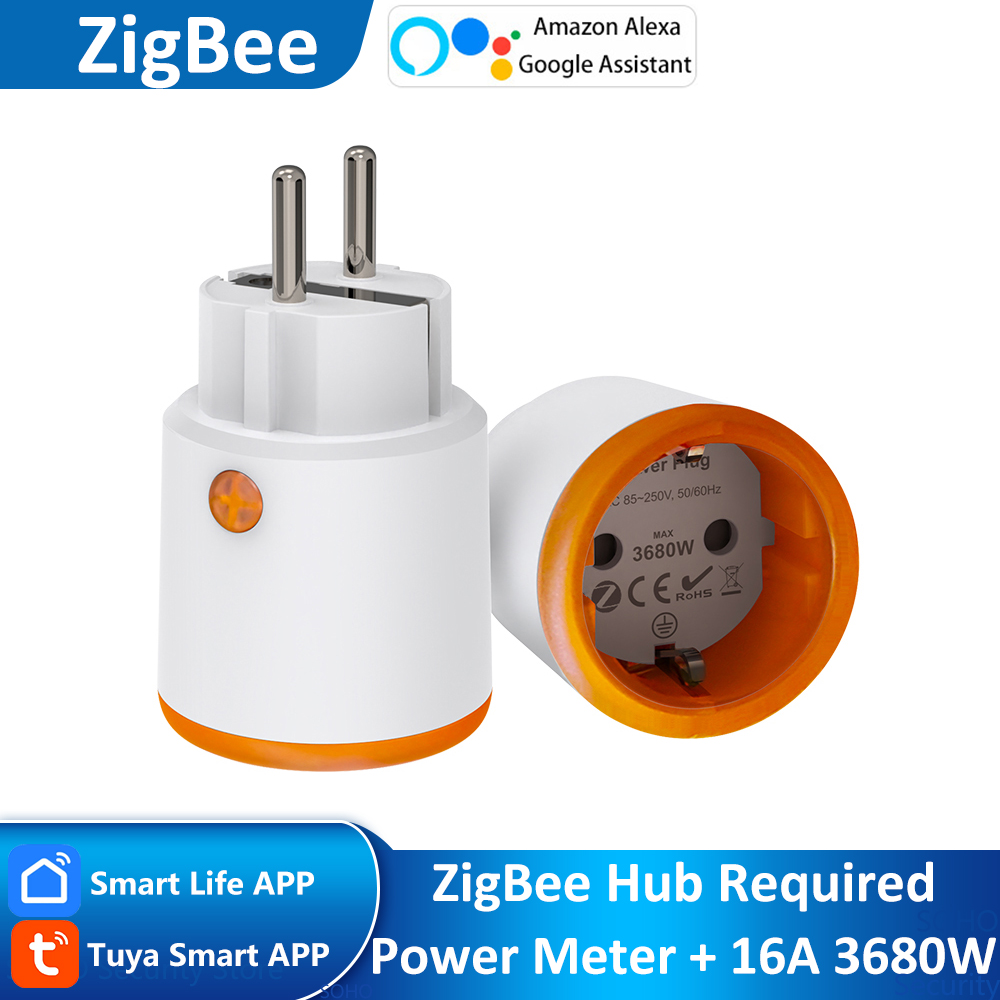 Home Improvement Outlet - EU 16A Tuya ZigBee Умный дом