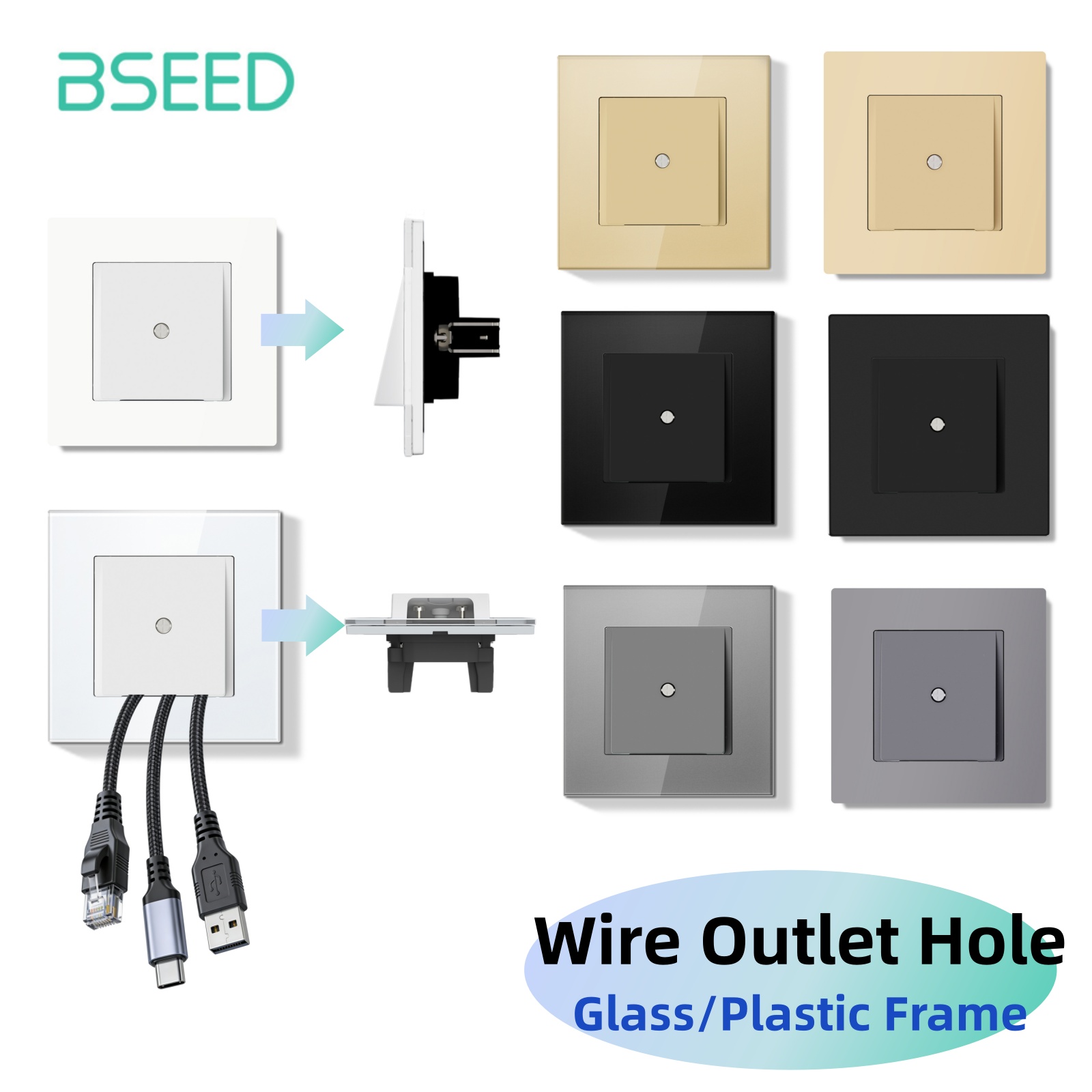 Home Improvement Outlet - Декоративная заглушка для отверстия в стене