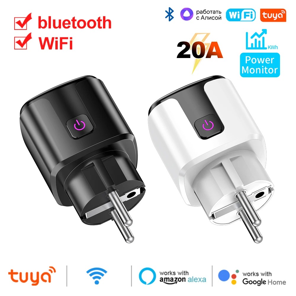 Home Improvement Outlet - Tuya Smart EU Plug Wi-Fi +