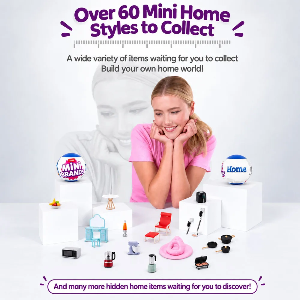 ZURU Mini Brands Home Series:  – обзор и цена Home Improvement Kitchen