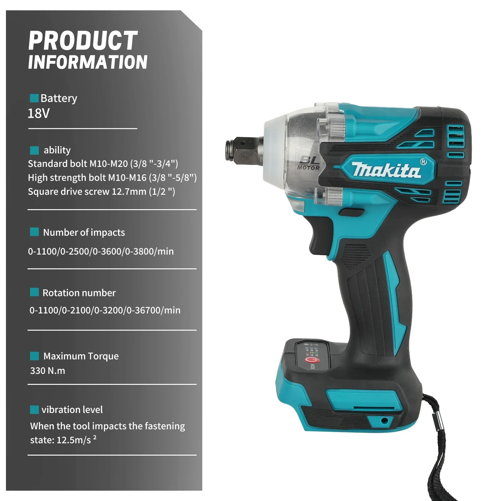 Для ударного гайковерта Makita – обзор и цена Makita Drill Dtw300