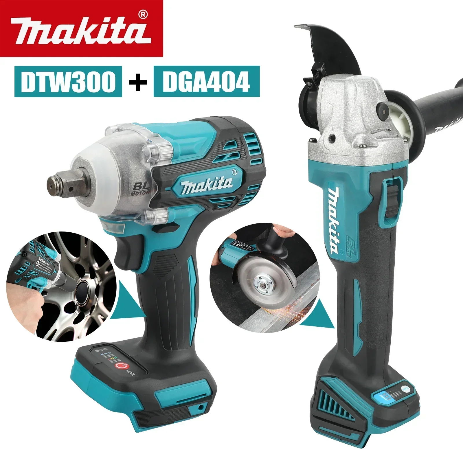 Набор Makita DTW300 DGA404, бе – обзор и цена Makita Drill Dtw300
